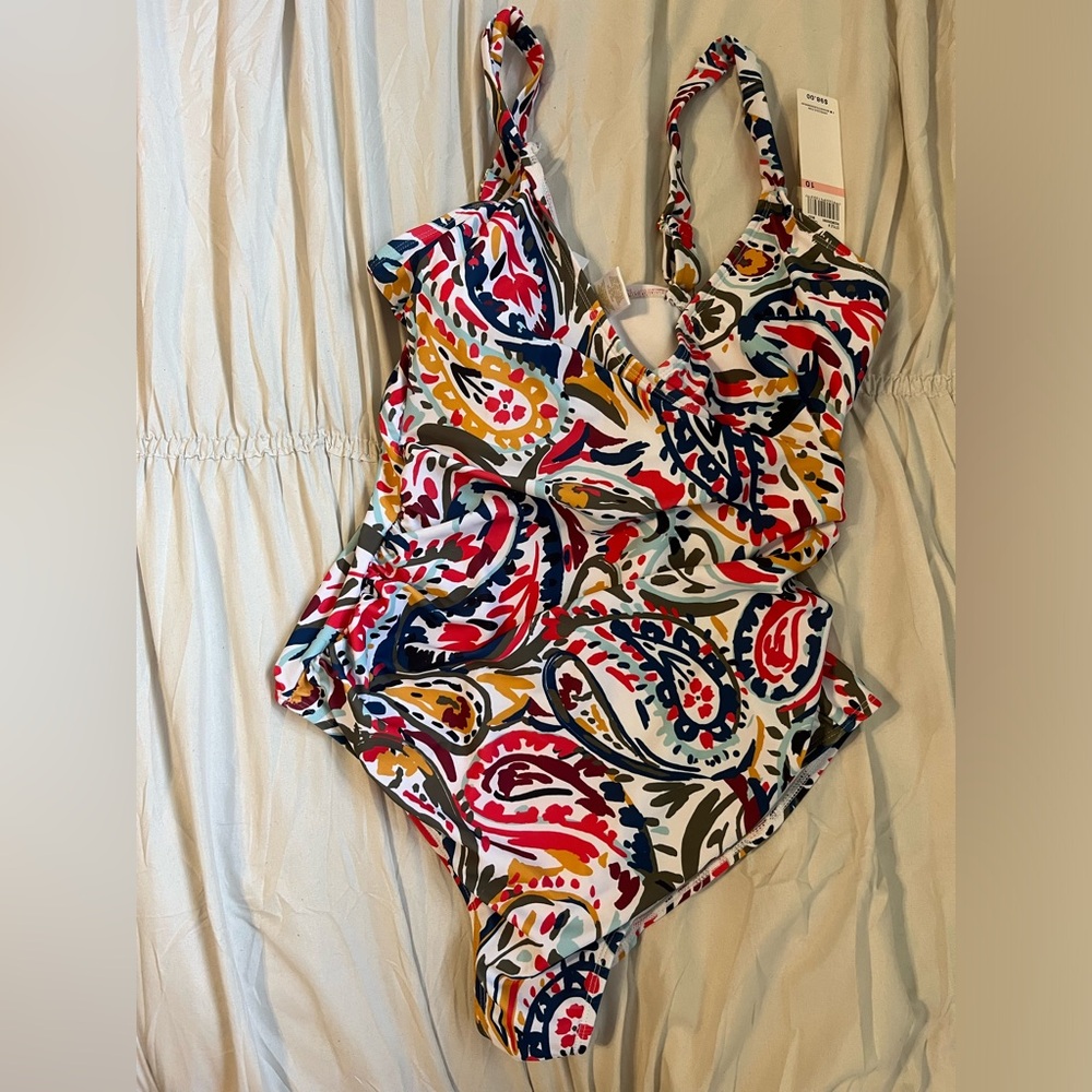 Anne Cole brand new colorful one piece swimsuit